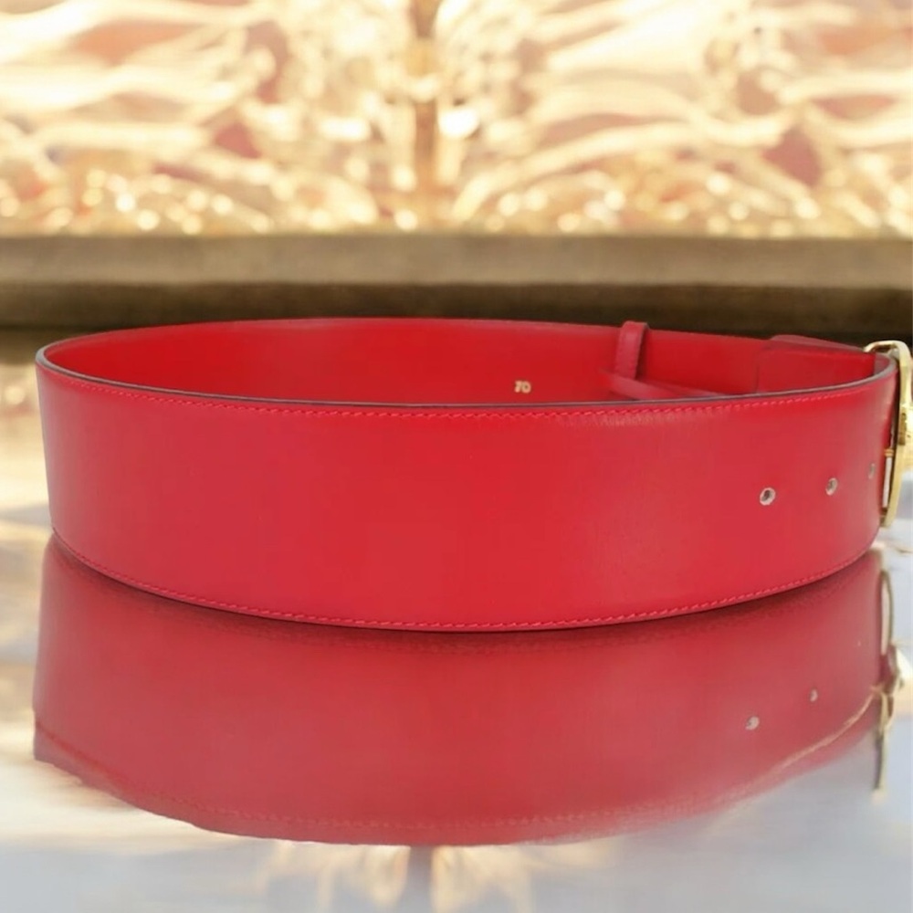 CELINE Star Ball Leather Belt- 70 ππ₯β€οΈ - Picture 6 of 14